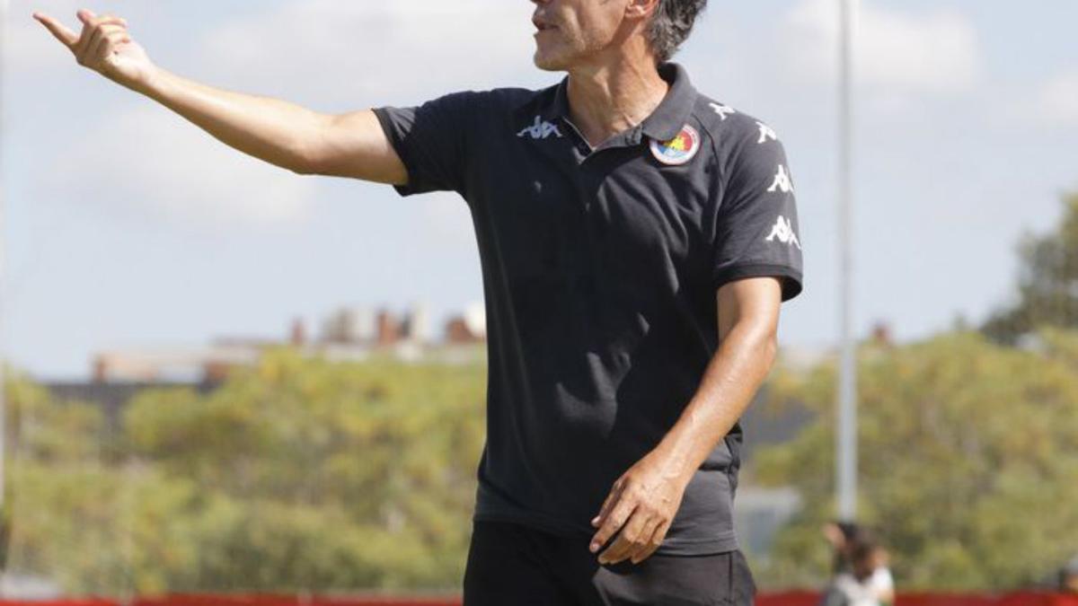 Raúl Garrido, técnico del CD Ibiza. | J.A.RIERA