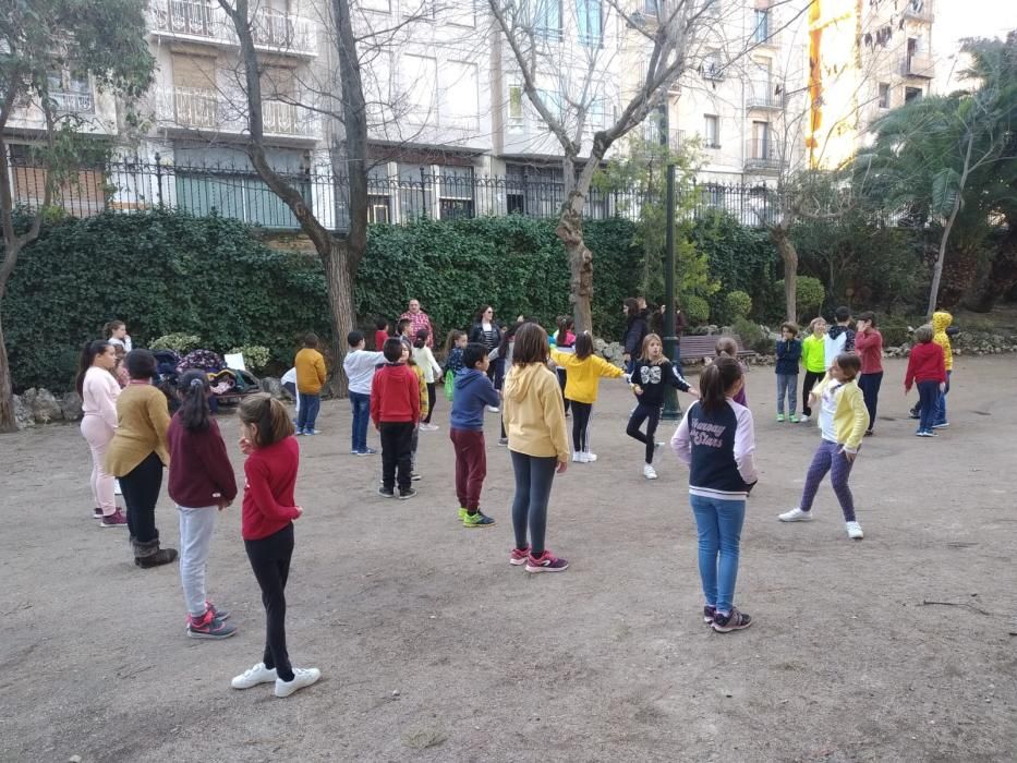 Celebración del Día de la Paz en Alcoy.