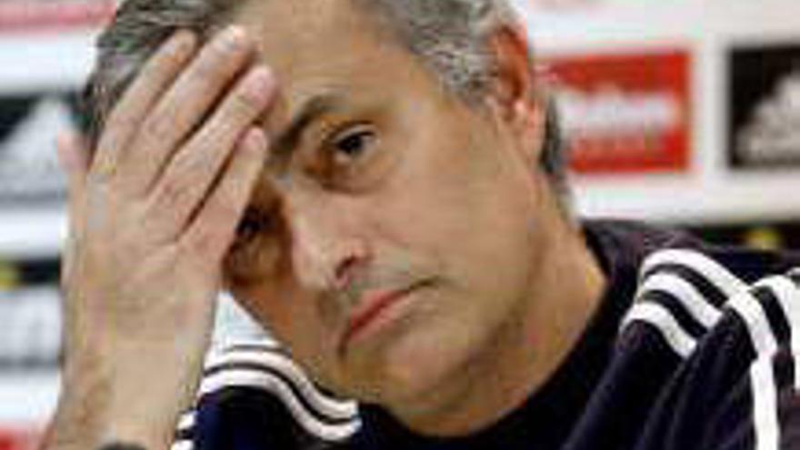 Mourinho, ayer.