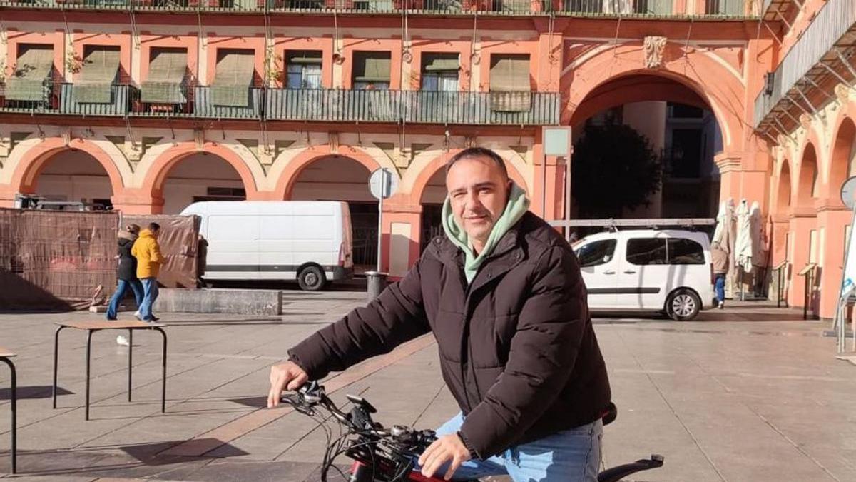 Manuel Escribano, en La Corredera.