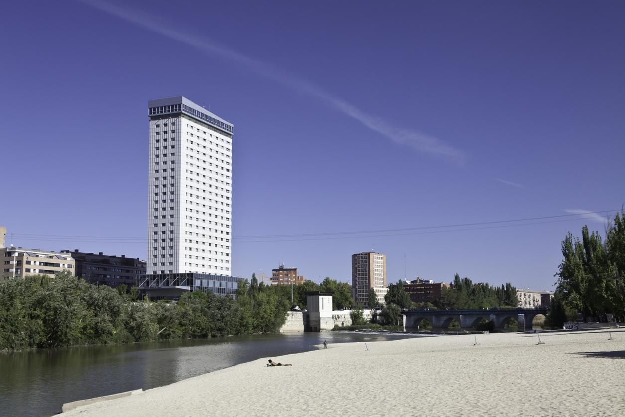 Vista de la Playa de Valladolid.