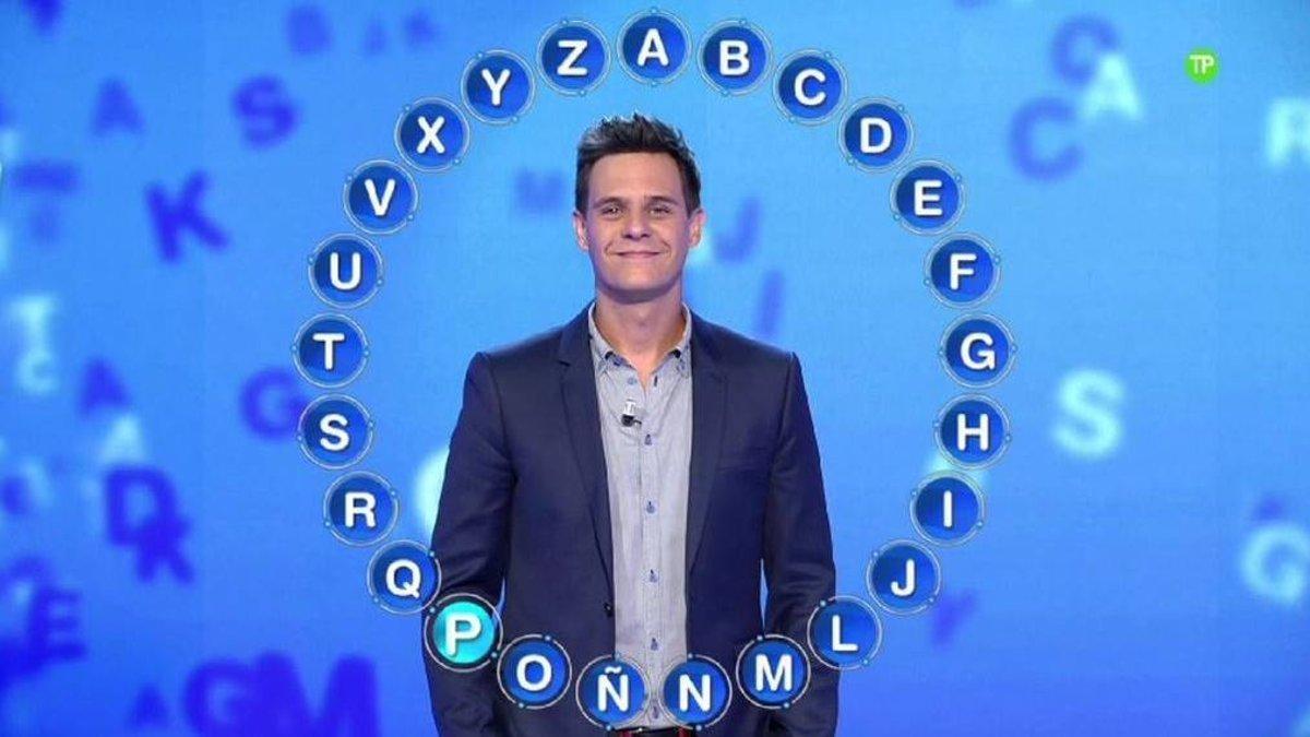 Christian Gálvez en 'Pasapalabra'