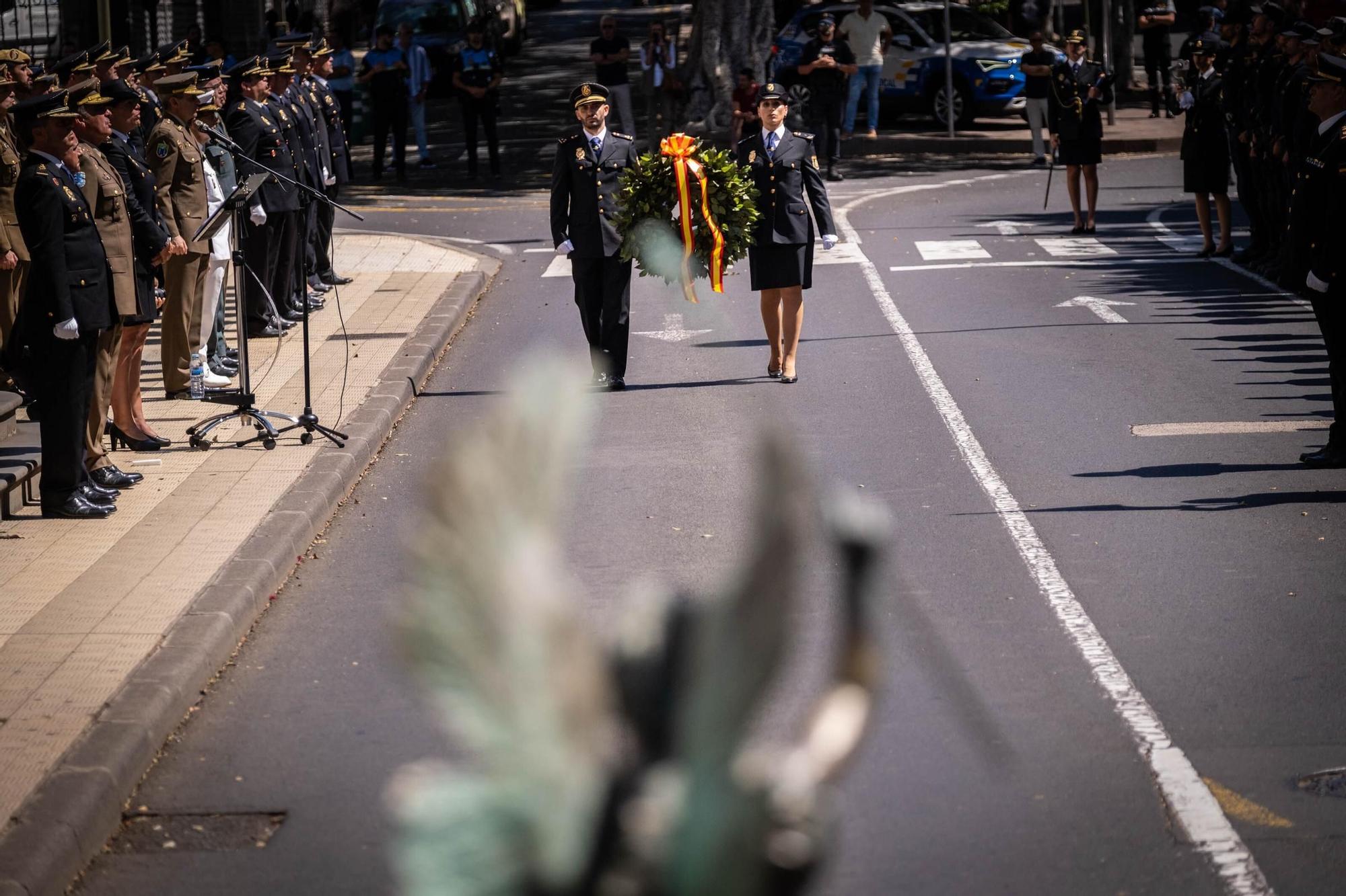 Homenaje a los policías nacionales víctimas del terrorismo