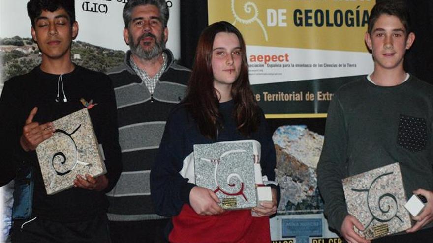 Premio a los jóvenes geólogos