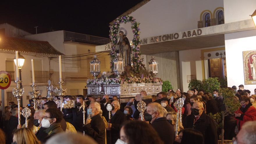 Procesión de San Antonio Abad en Churriana
