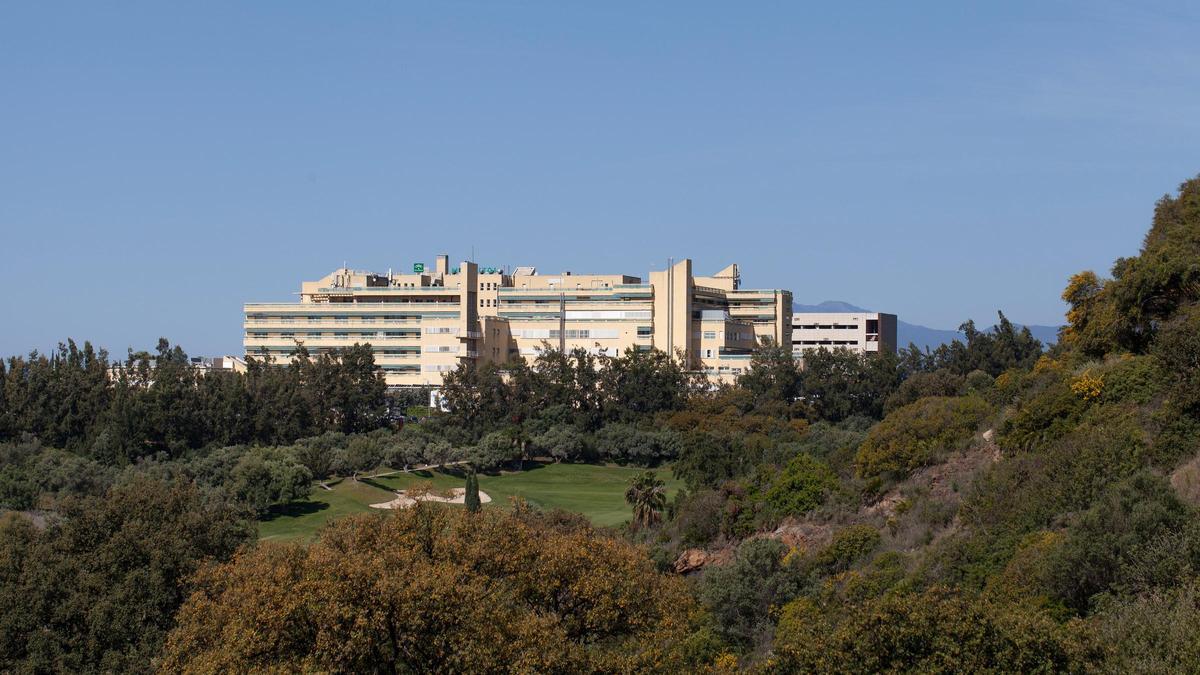 Vista del Hospital Costa del Sol de Marbella.