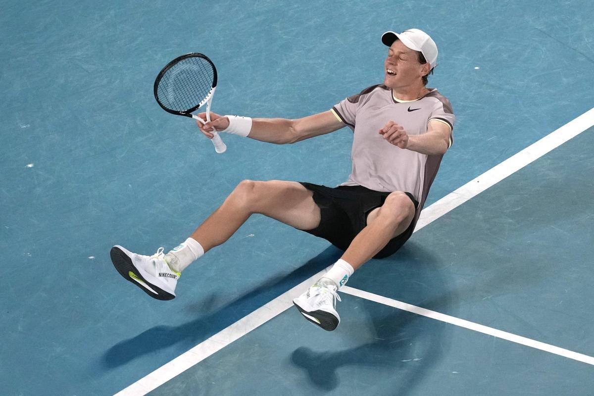 Jannik Sinner derrotar a Daniil Medvedev en la final del Abierto de Australia