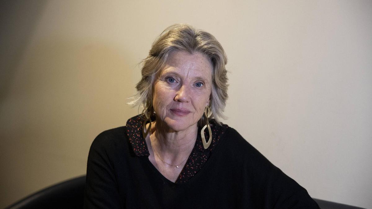 La escritora Cristina Sánchez-Andrade, autora de 'Habitada'.