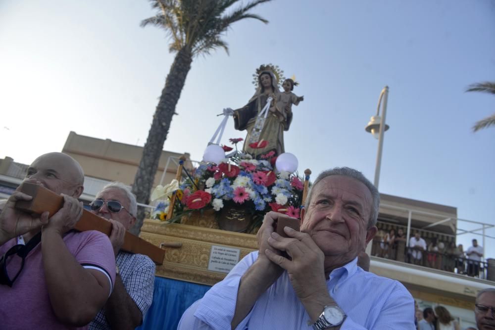 La Virgen del Mar recorre Cabo de Palos