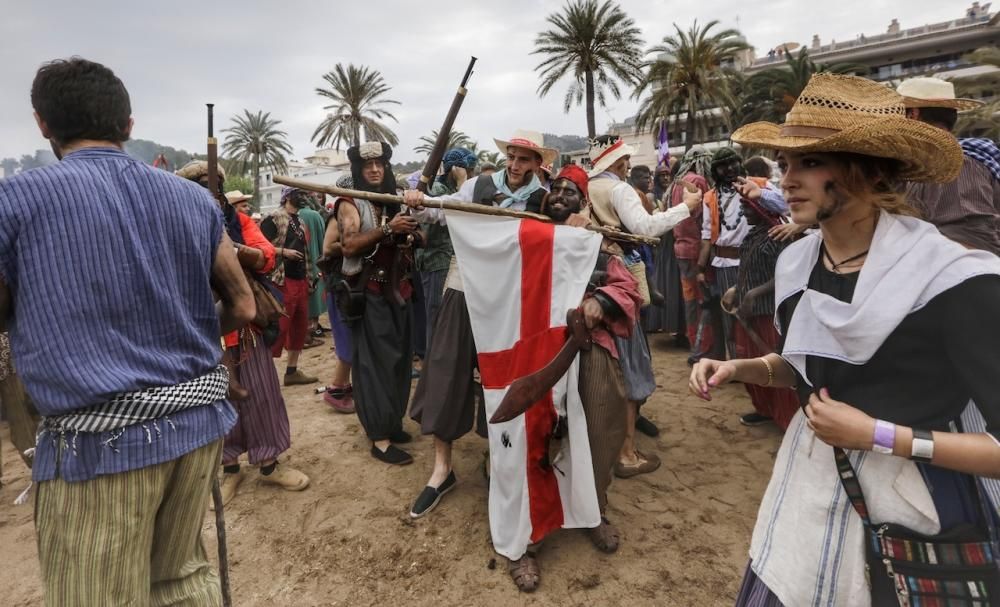 Desembarco de los piratas en el Port de Sóller