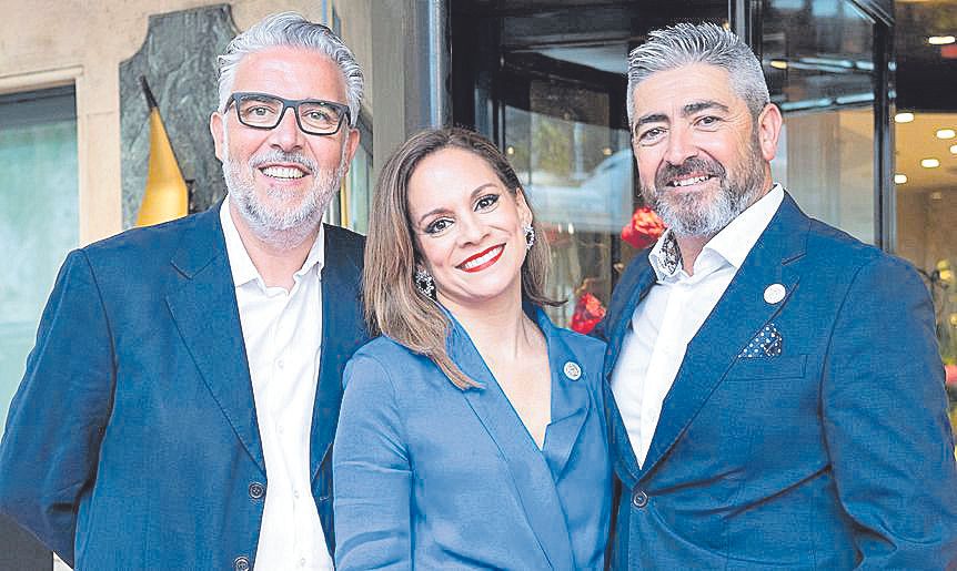 Jesús Cuartero, Delia Guzmán y Francisco Serrano.