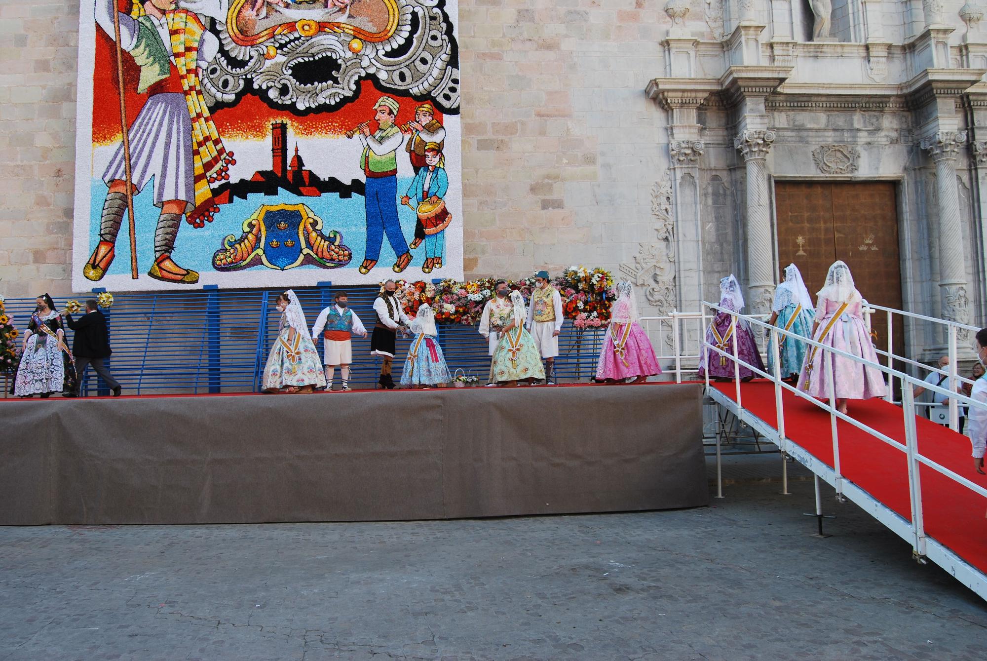 Ofrenda a la patrona de Burriana