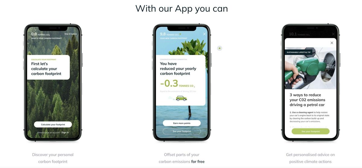 Lanzan una app de &quot;coaching&quot; climático para medir huella de carbono personal