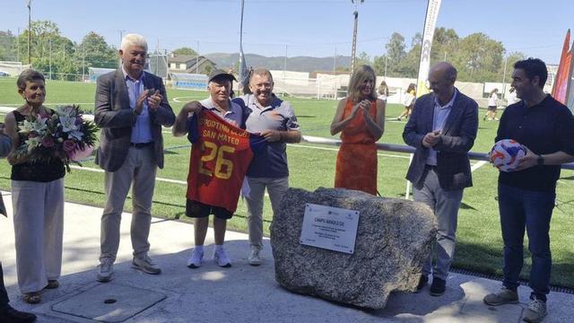Un momento del acto que sirvió de homenaje a Manolo Gil.