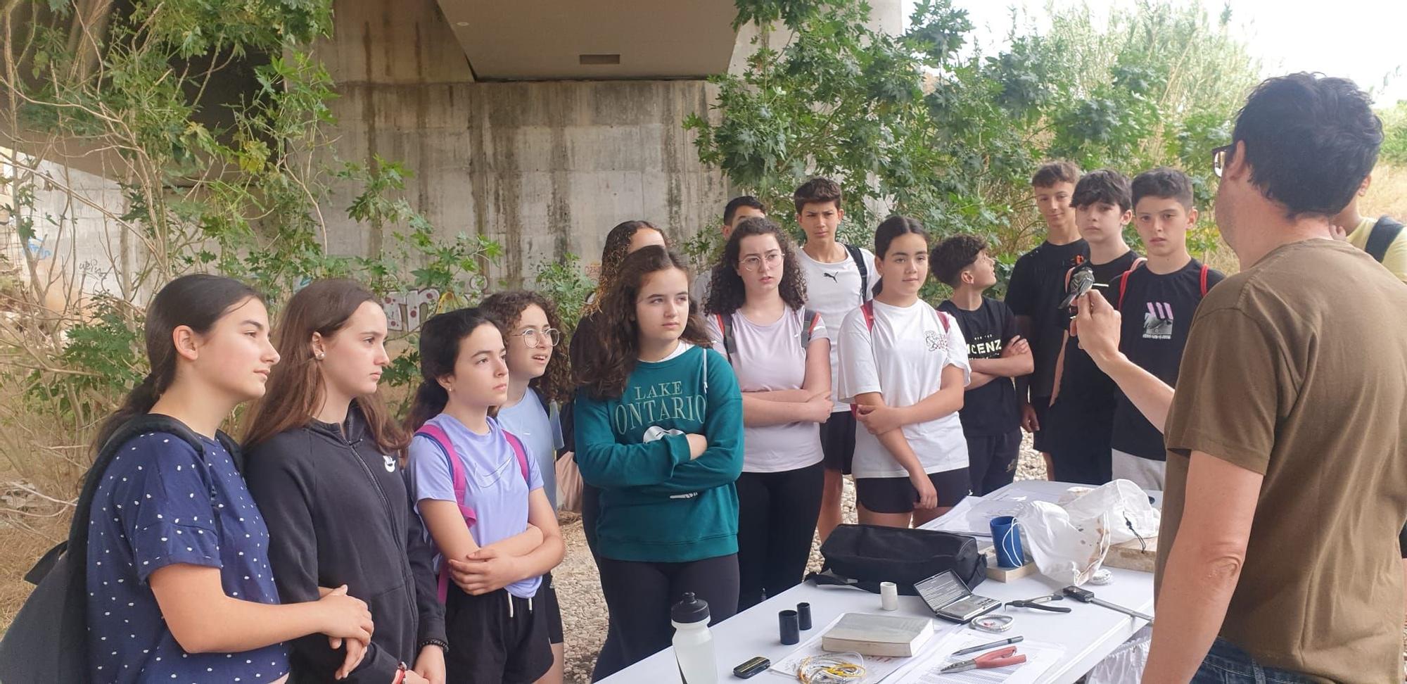 Jornada de observación y anillamiento de aves con alumnado del IES Ribera de Xàtiva