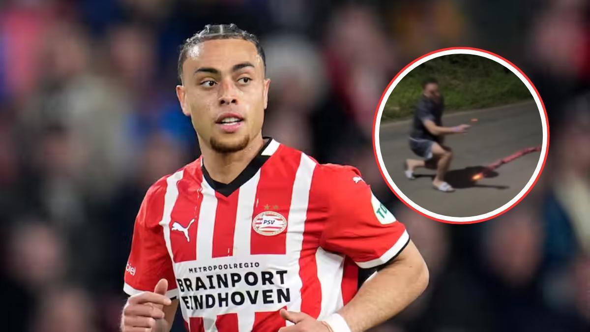 Sergiño Dest se adelanta a la Nochevieja con 100.000 petardos