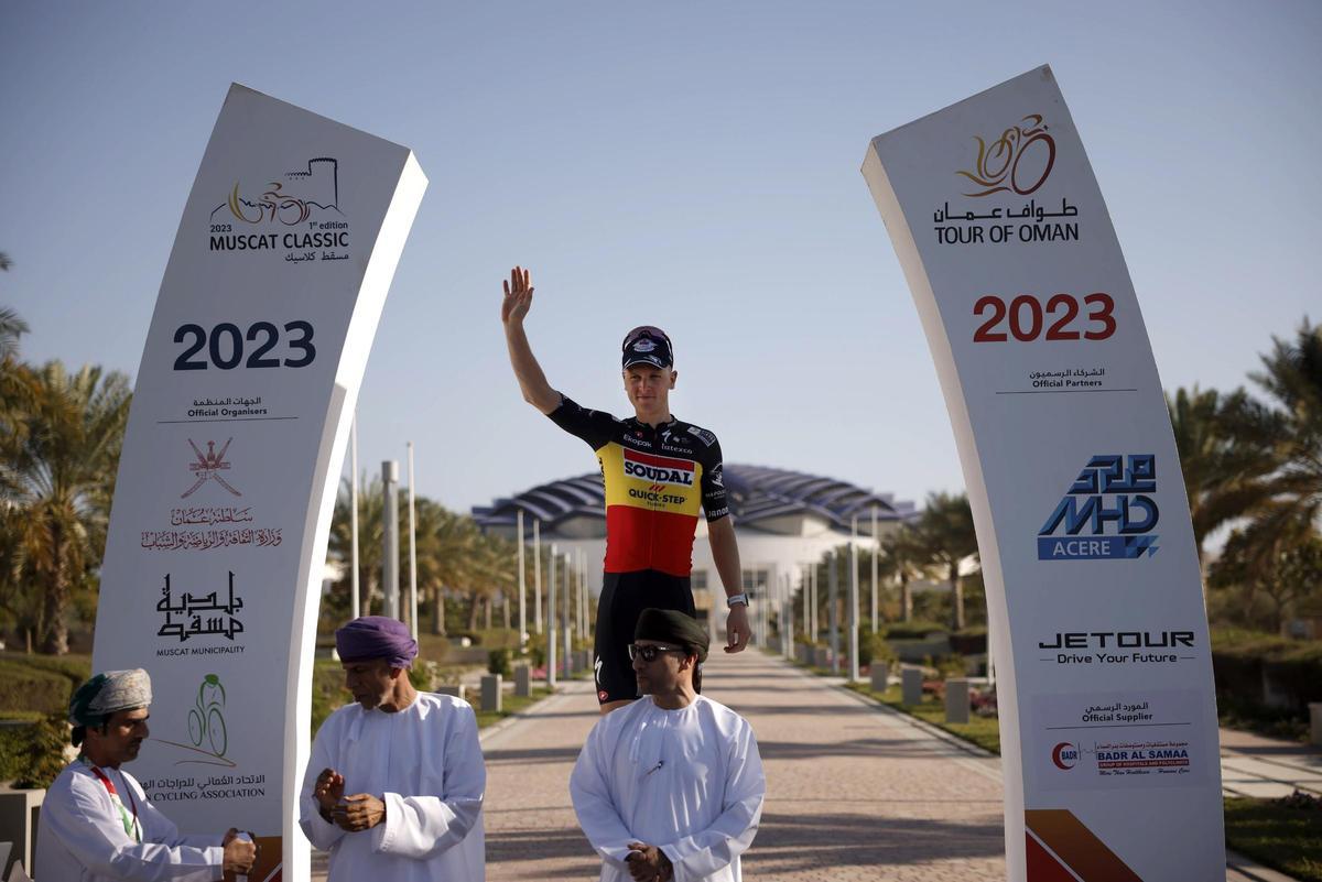 Tim Merlier lidera la general del Tour de Omán