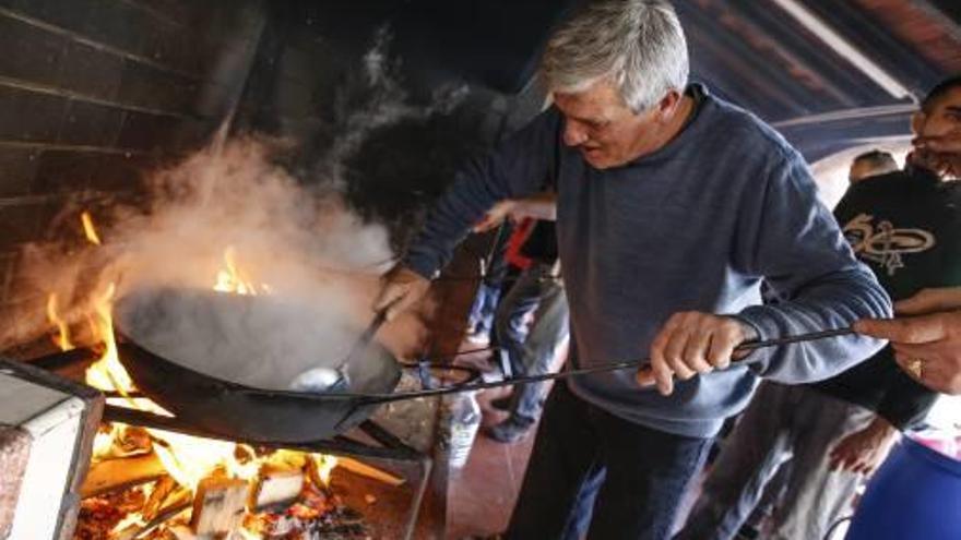 Las cocinas del santuario en Villena.