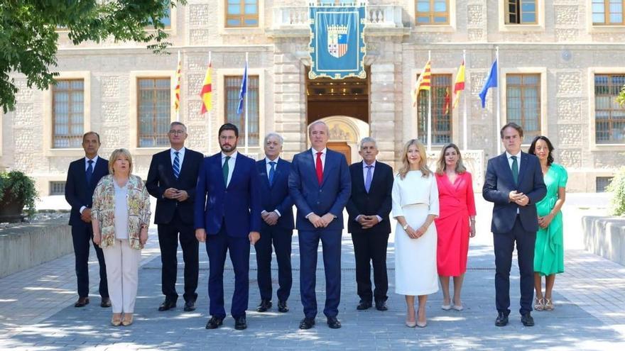 Estos son los diez consejeros del Gobierno de Azcón