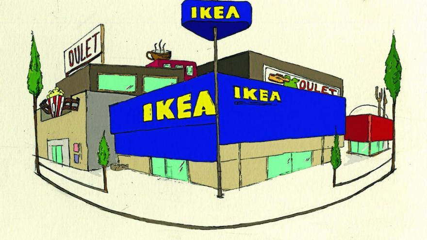 Una ilustración de Ikea