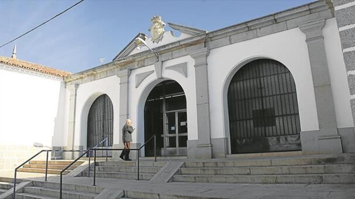 Fachada del mecado de abastos de Pozoblanco.