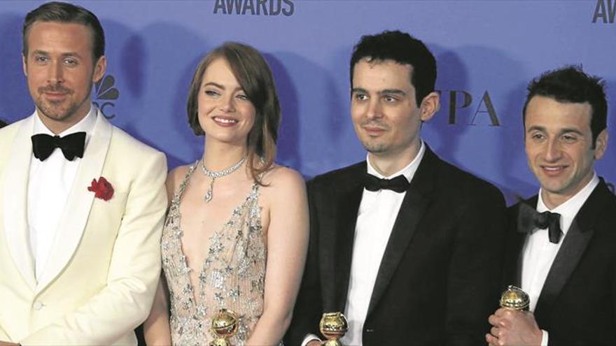 ‘La la land’ conquista los Globos de Oro con récord de galardones