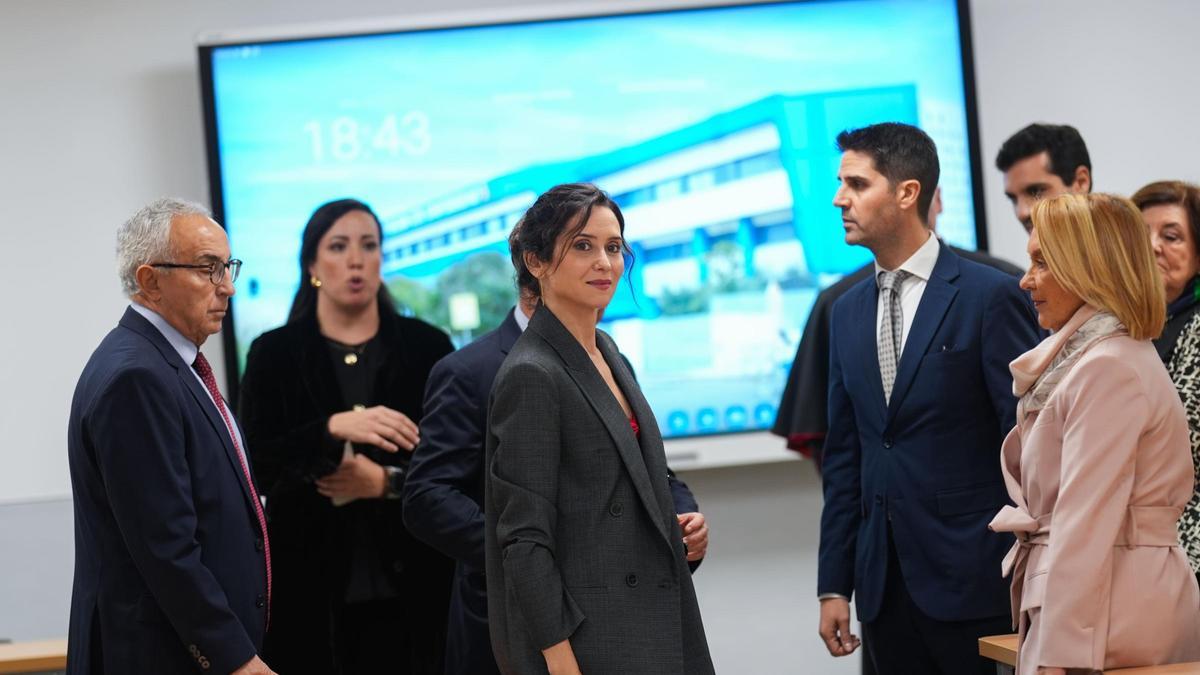 La presidenta de la Comunidad de Madrid, Isabel Díaz Ayuso.