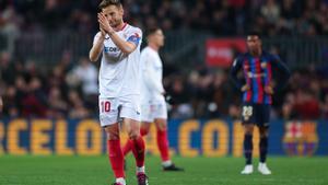 Rakitic, ovacionado en su última visita al Spotify Camp Nou