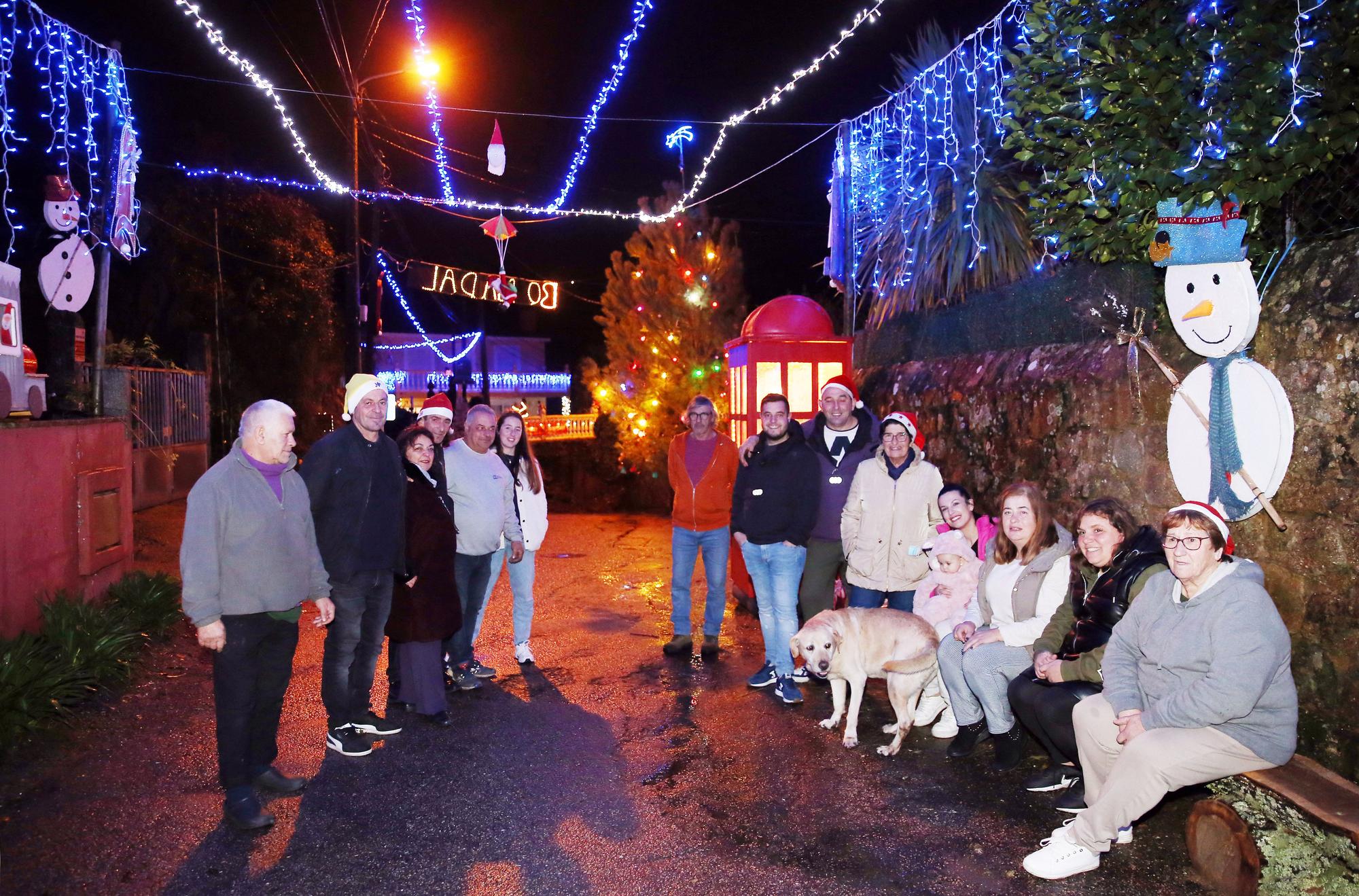 A Texosa resplandece en Navidad