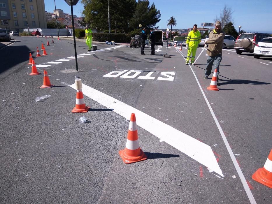 Cambios de sentido en las calles de A Maestranza