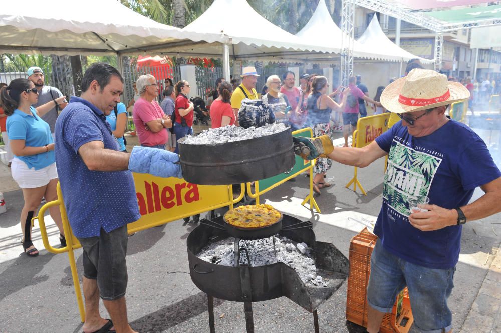 Arroz con costra gigante en Elche