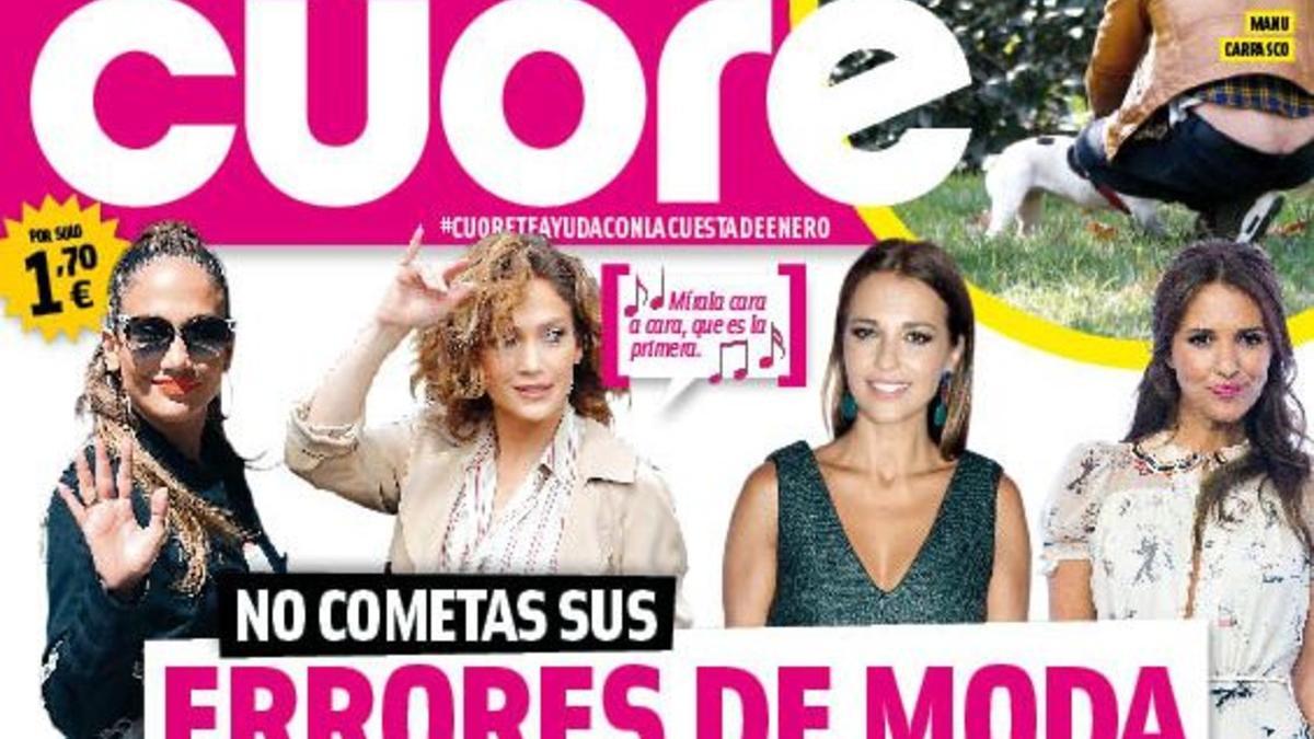 Errores de moda en el número 560 de 'Cuore'