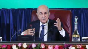 Archivo - El presidente de Argelia, Abdelmadjid Tebboune