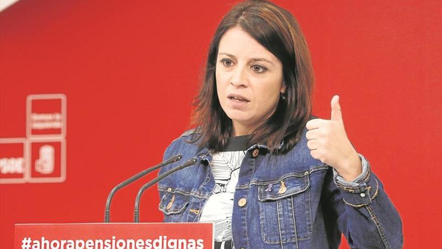 El PSOE anima a los pensionistas a continuar con las movilizaciones