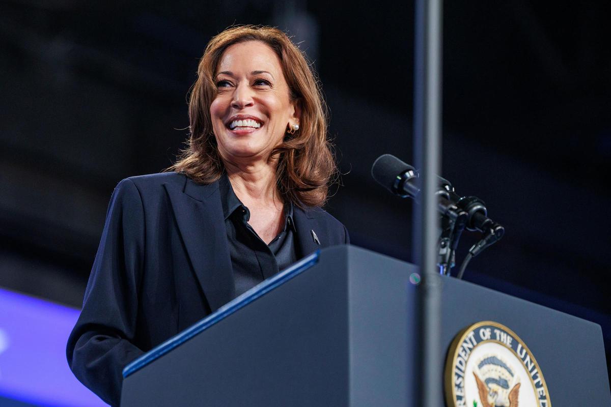 La vicepresidenta dels EUA, Kamala Harris