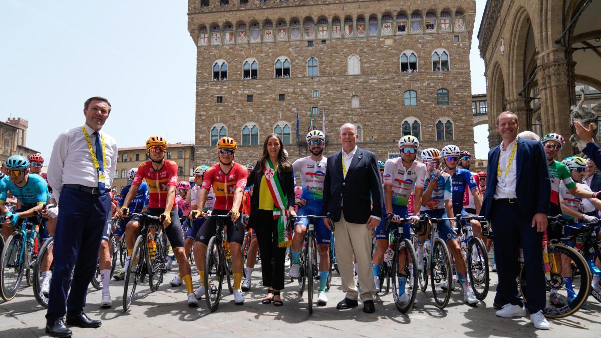 El Tour arrancó en Florencia