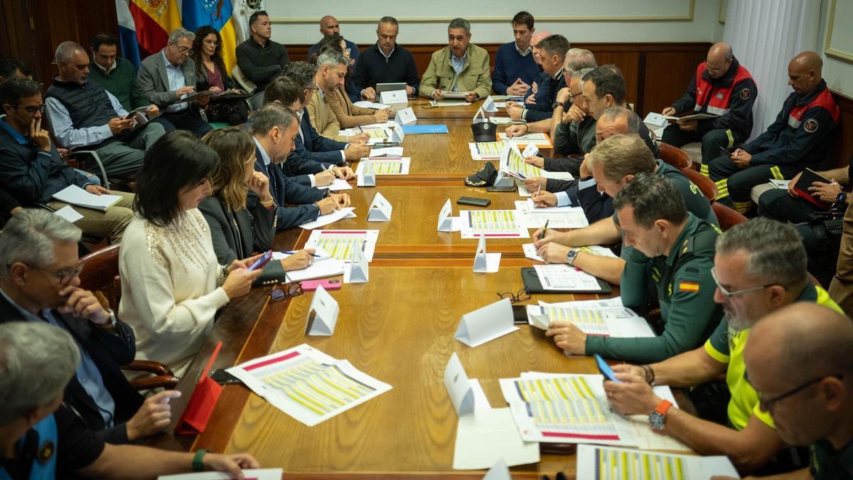 Reunión de seguridad por el Carnaval de Santa Cruz