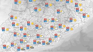 El sol marca la jornada a Catalunya amb algun xàfec dispers
