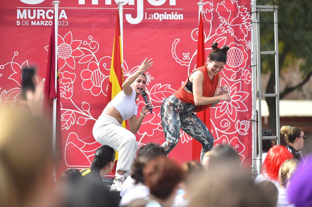 Carrera de la Mujer: masterclass de zumba