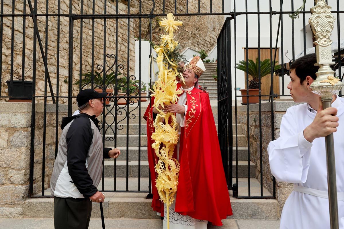 Todas las imágenes de la procesión de la Borriquita en Ibiza