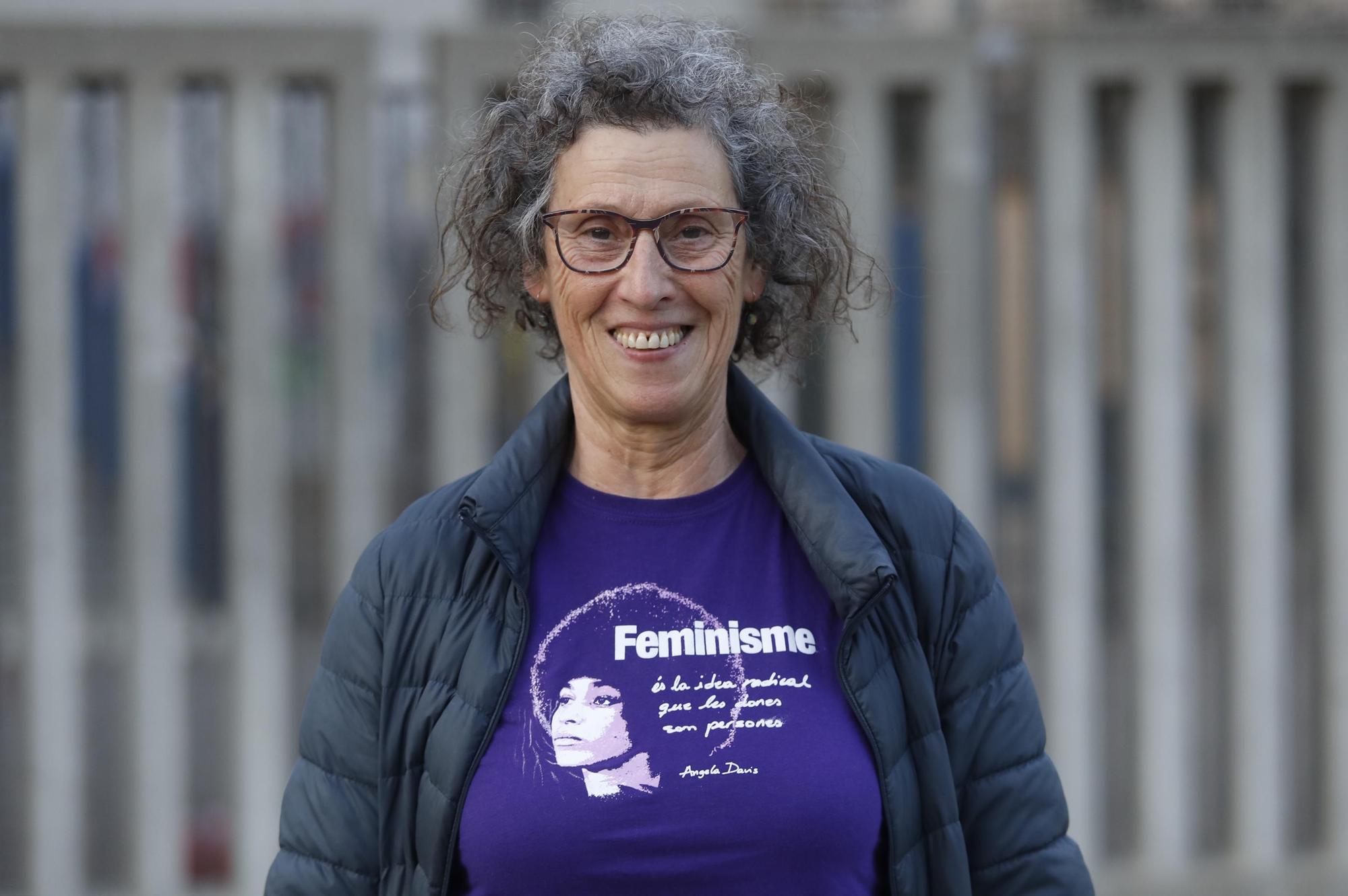 Manifestació 8M a Girona.