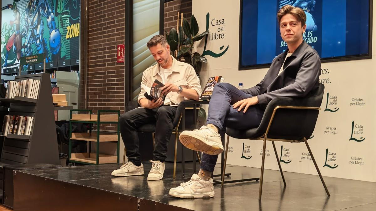 Calzada, en la presentación de su libro 'El fútbol es descomplicado'