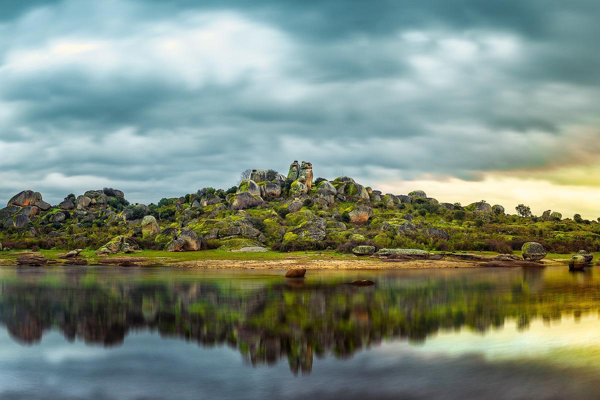 Peñas del Tesoro de Malpartida de Cáceres.