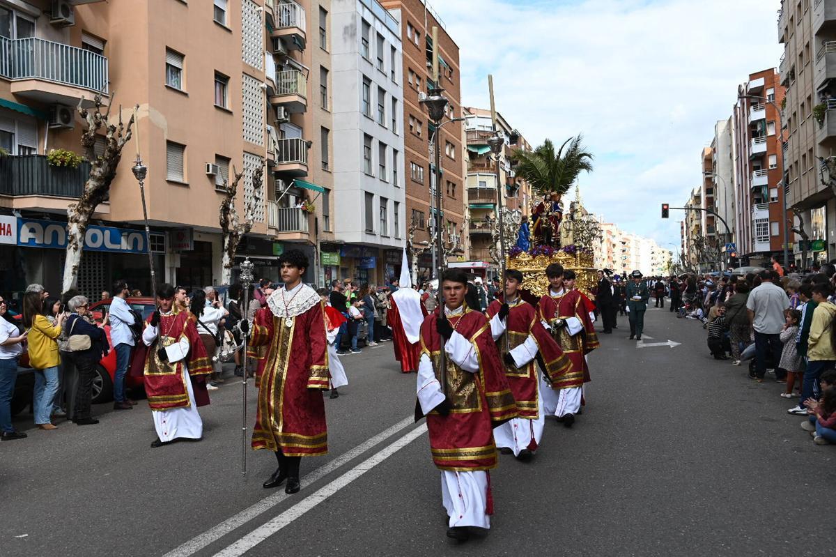 Fotogalería | Así fue el primer Domingo de Ramos de la Semana Santa de Badajoz de Interés Turístico Internacional