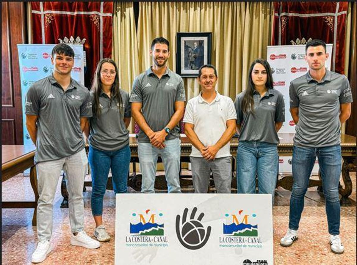 Jugadors i jugadores professionals que participaran en el campionat Tonet IV, Ricardet, Diari, Natalia i Vanessa.