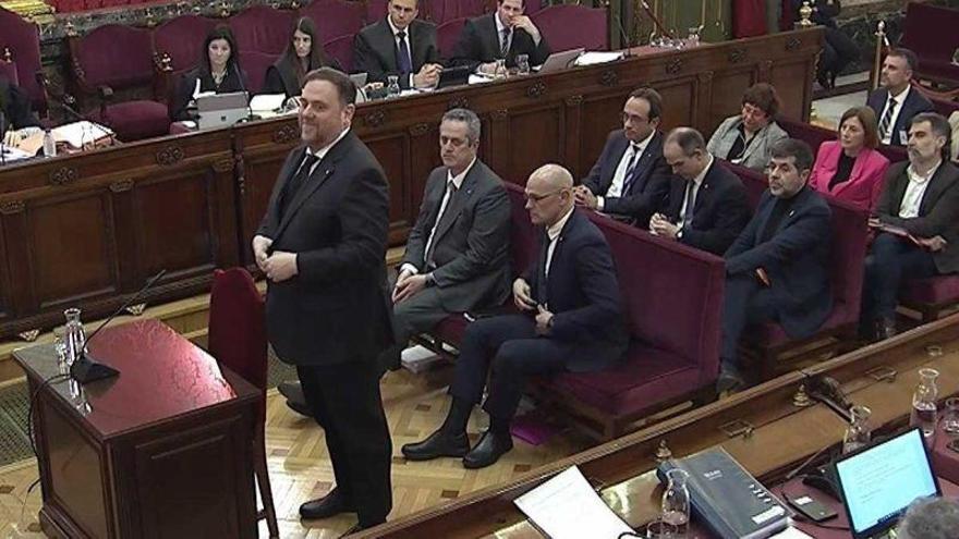 La declaración de Oriol Junqueras, en 10 frases