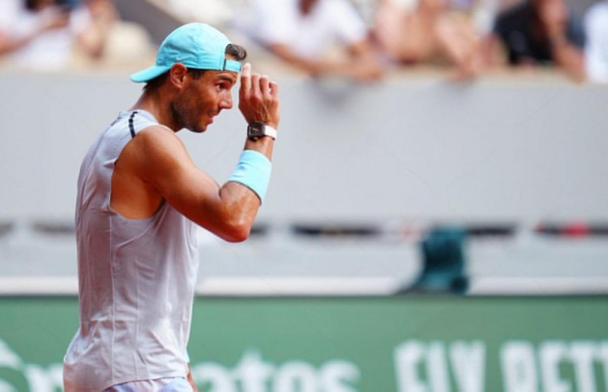 Rafael Nadal no va veure el partit d’Alcaraz perquè jugava al parxís