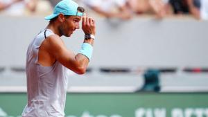 Rafael Nadal no va veure el partit d’Alcaraz perquè jugava al parxís