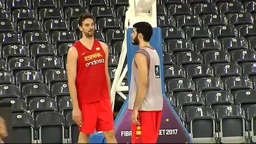 La selección de baloncesto prepara su debut en el Eurobasket