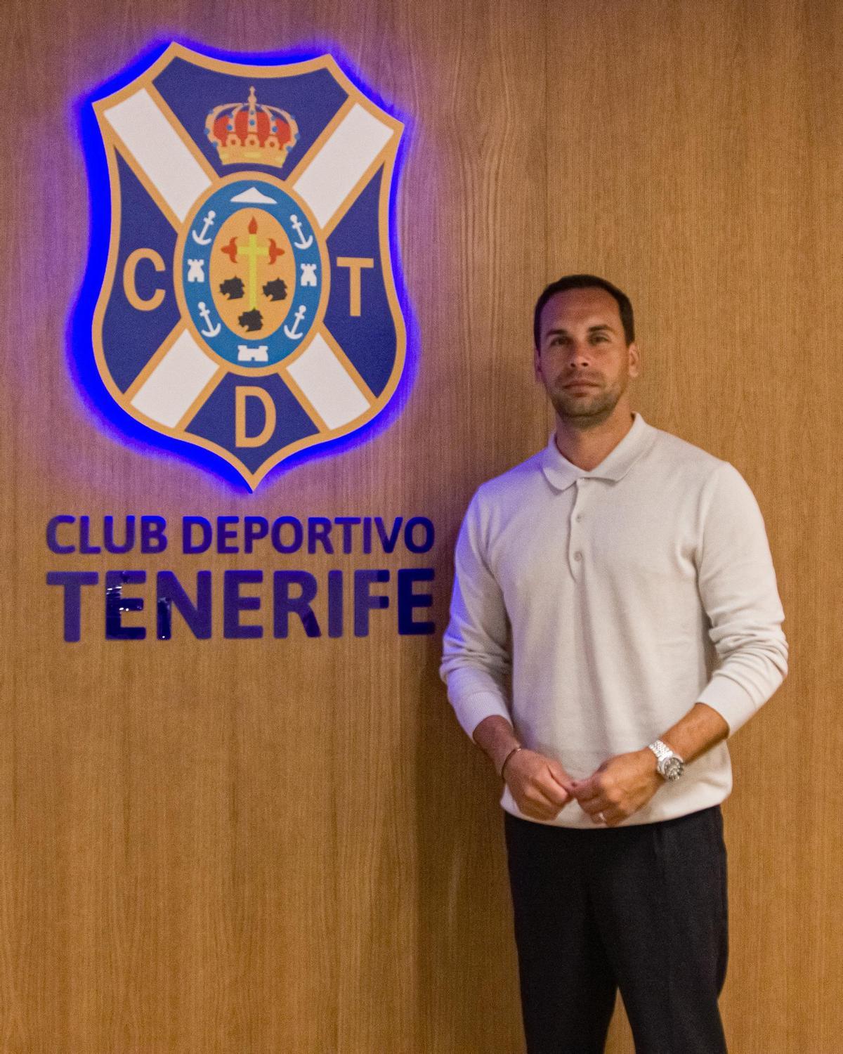 Juanjo San Román, director del Área de Fútbol Base del CD Tenerife.